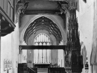 St Marys Church Interior c. 1950